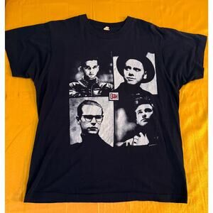 DEPECHE MODE -GRAIL- Music 4 the Masses Concert Tee-L-Purchased in '88-EXCELLENT